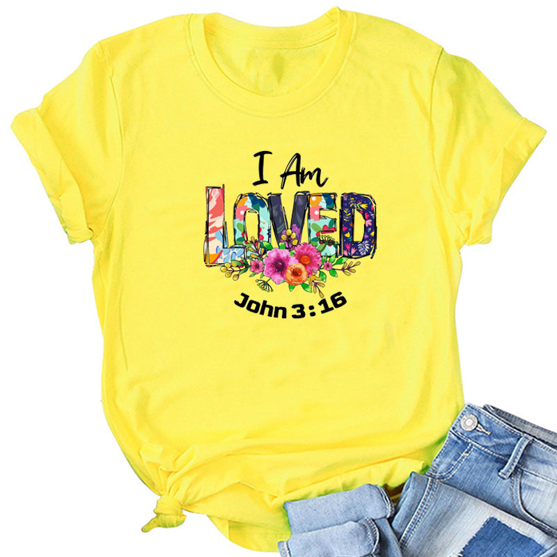 I am Loved (John 3:16) - Women's Shirt