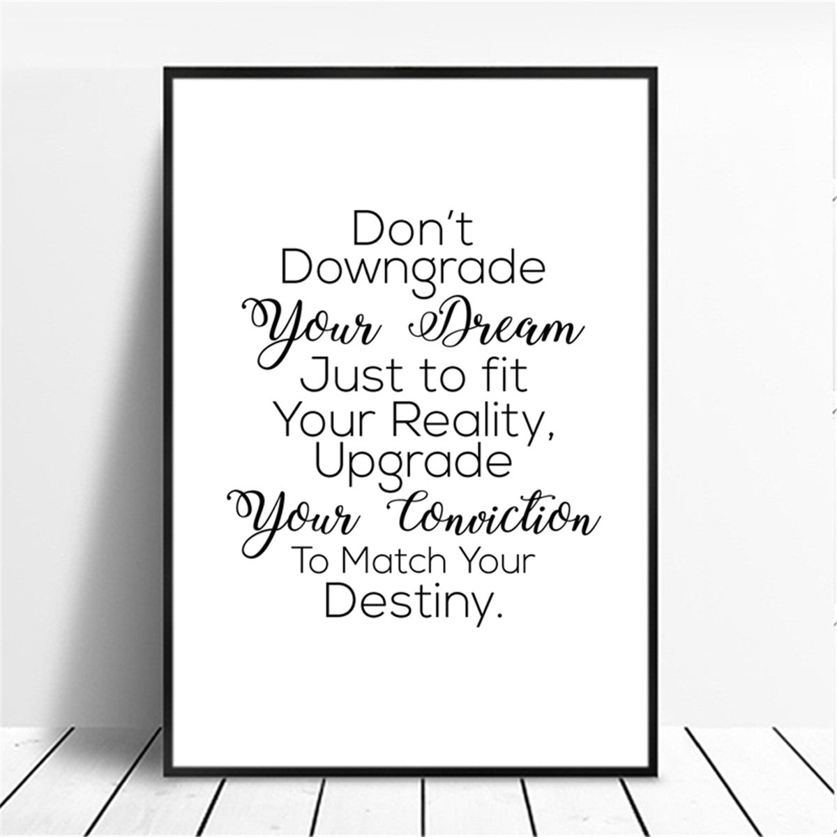 Motivational Phrases Wall-Art Canvas