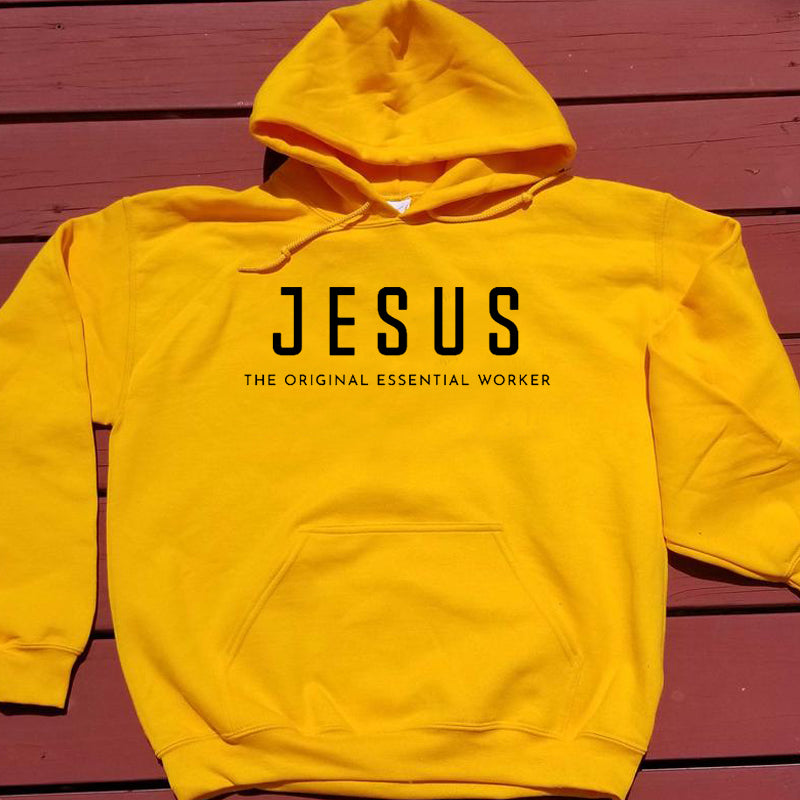 Jesus The Original Essential Worker Women's Hoodie