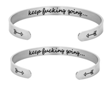 Stainless Steel Mantra Bracelet