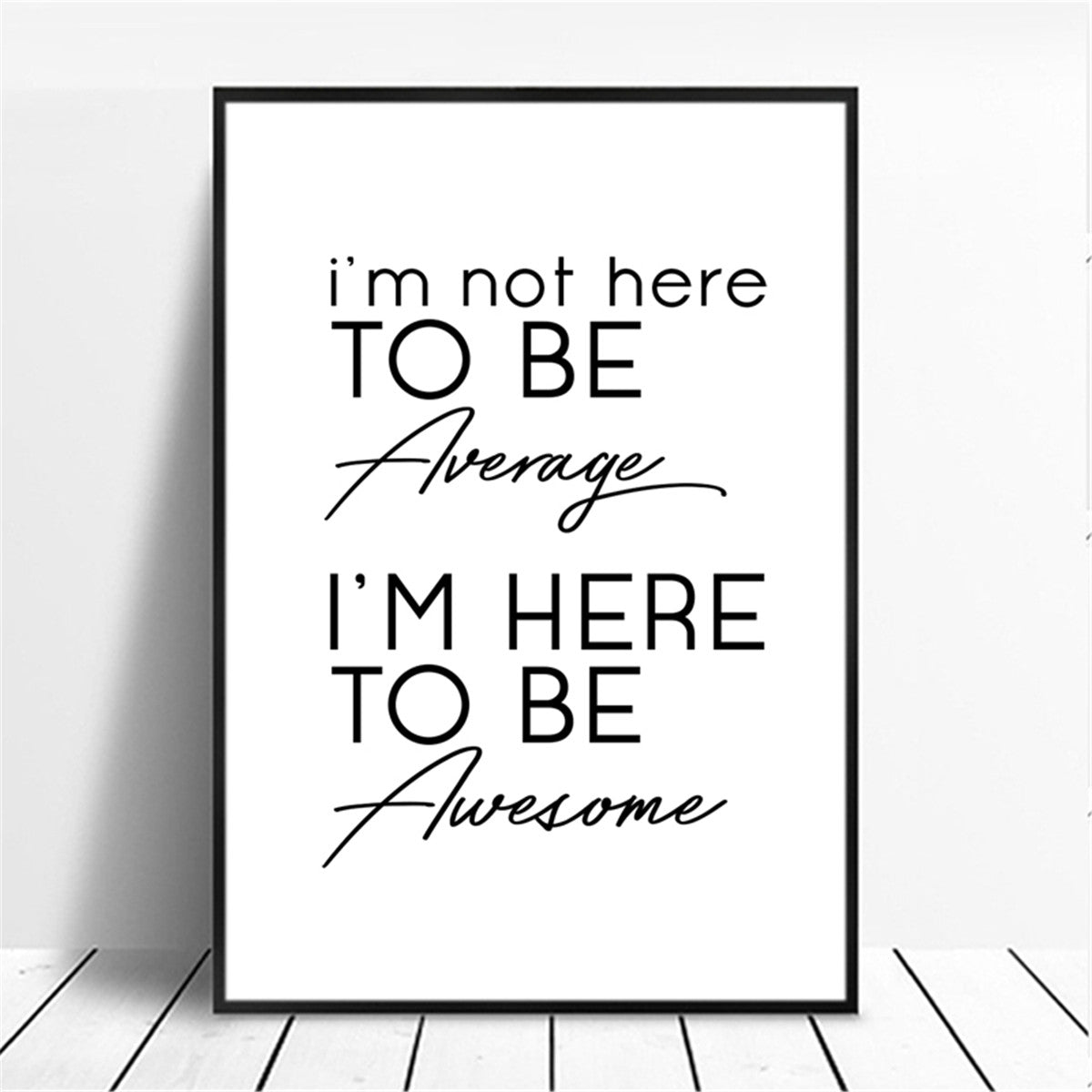 Motivational Phrases Wall-Art Canvas