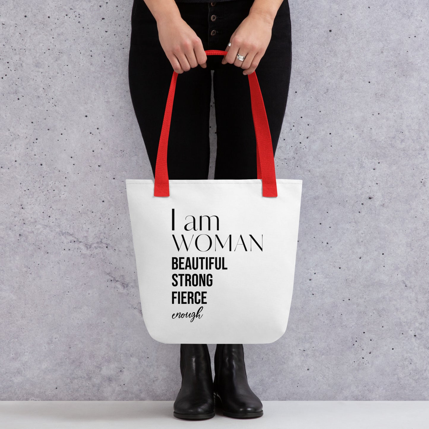 I am Woman Tote bag