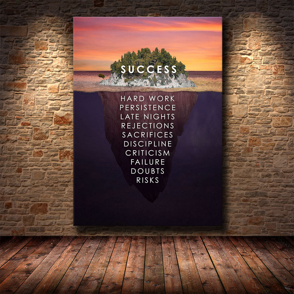 Self Empowerment Motivational Wall Art Canvas