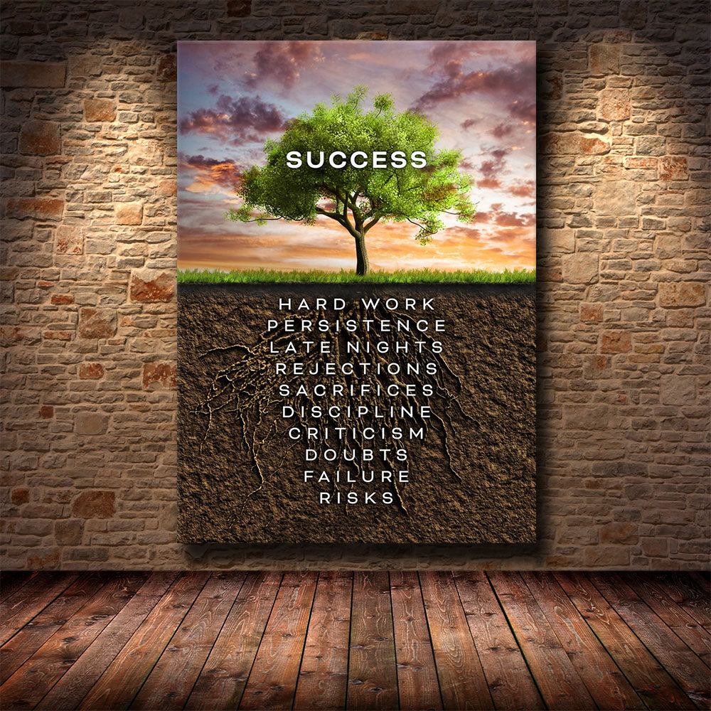 Self Empowerment Motivational Wall Art Canvas