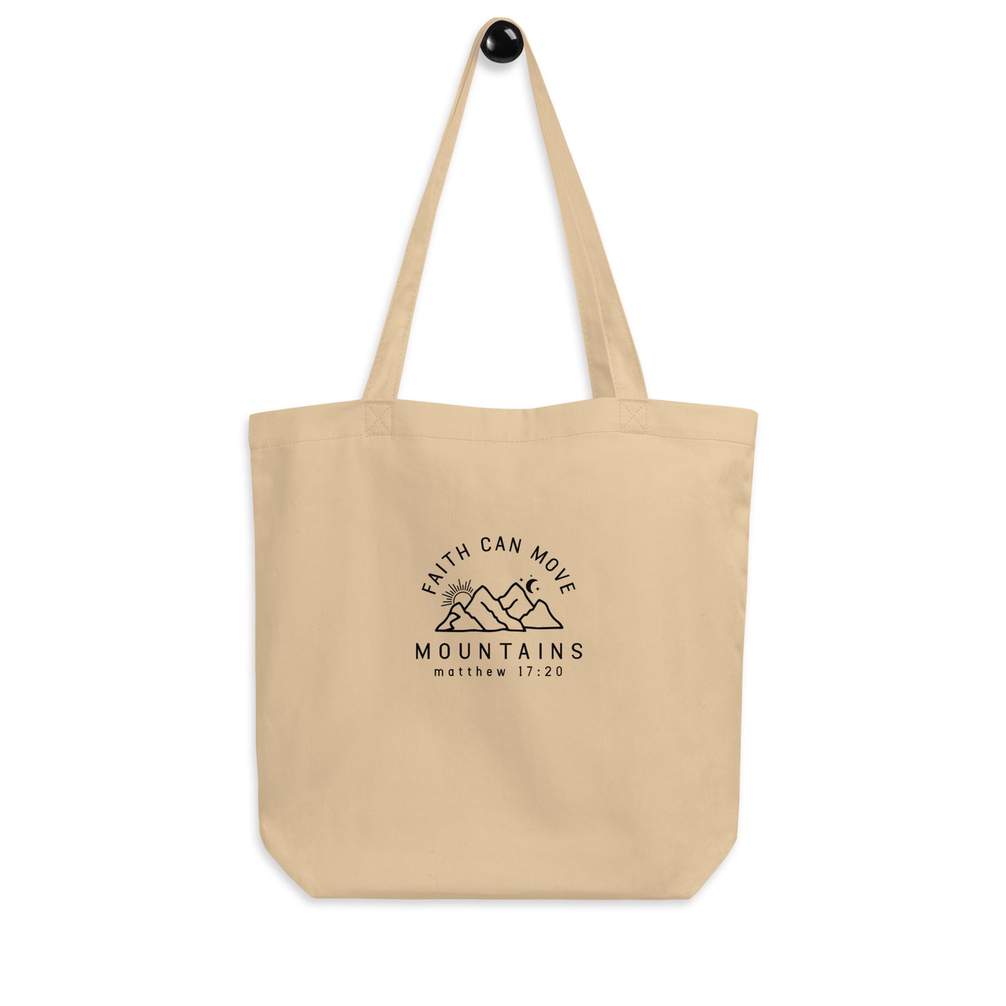 Faith Can Move Mountains Eco Tote Bag