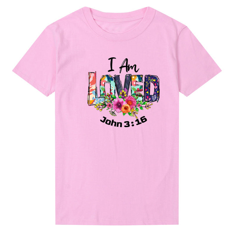 I am Loved (John 3:16) - Women's Shirt