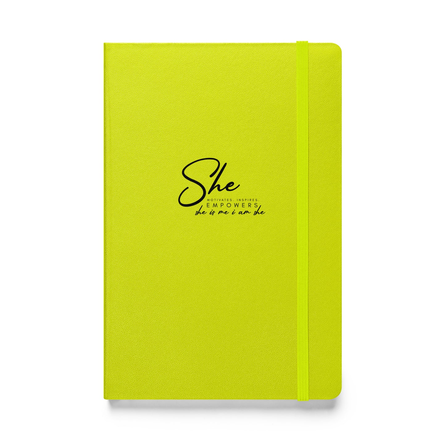 'She' Hardcover Bound Notebook