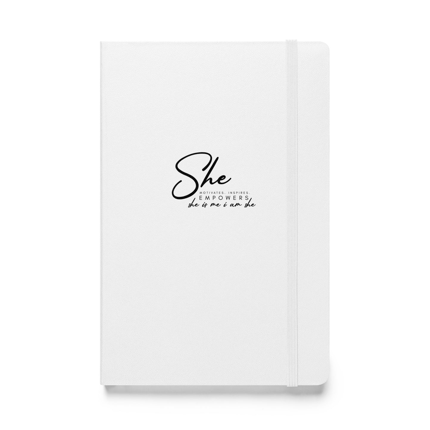 'She' Hardcover Bound Notebook