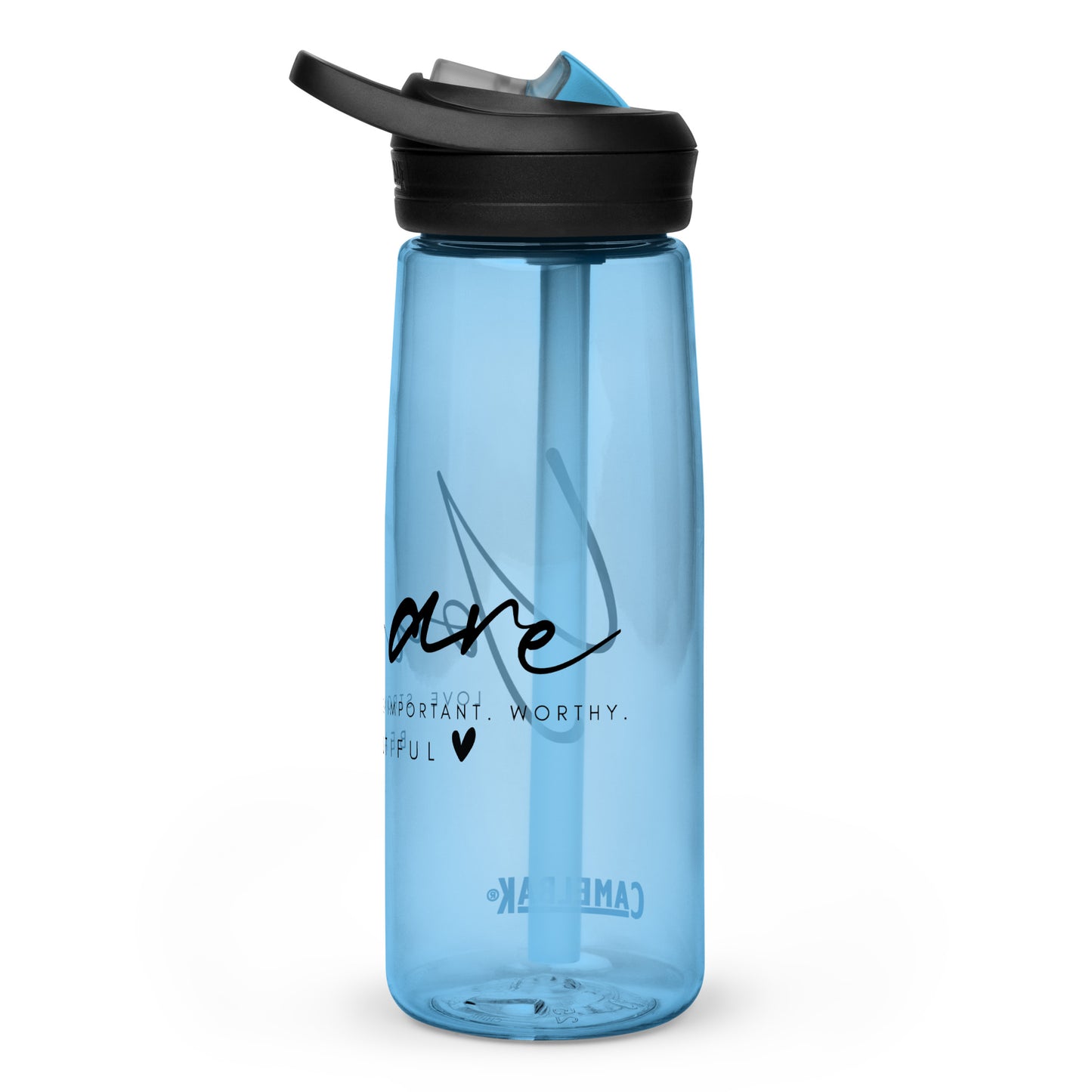 You Are Beautiful Sports Water Bottle