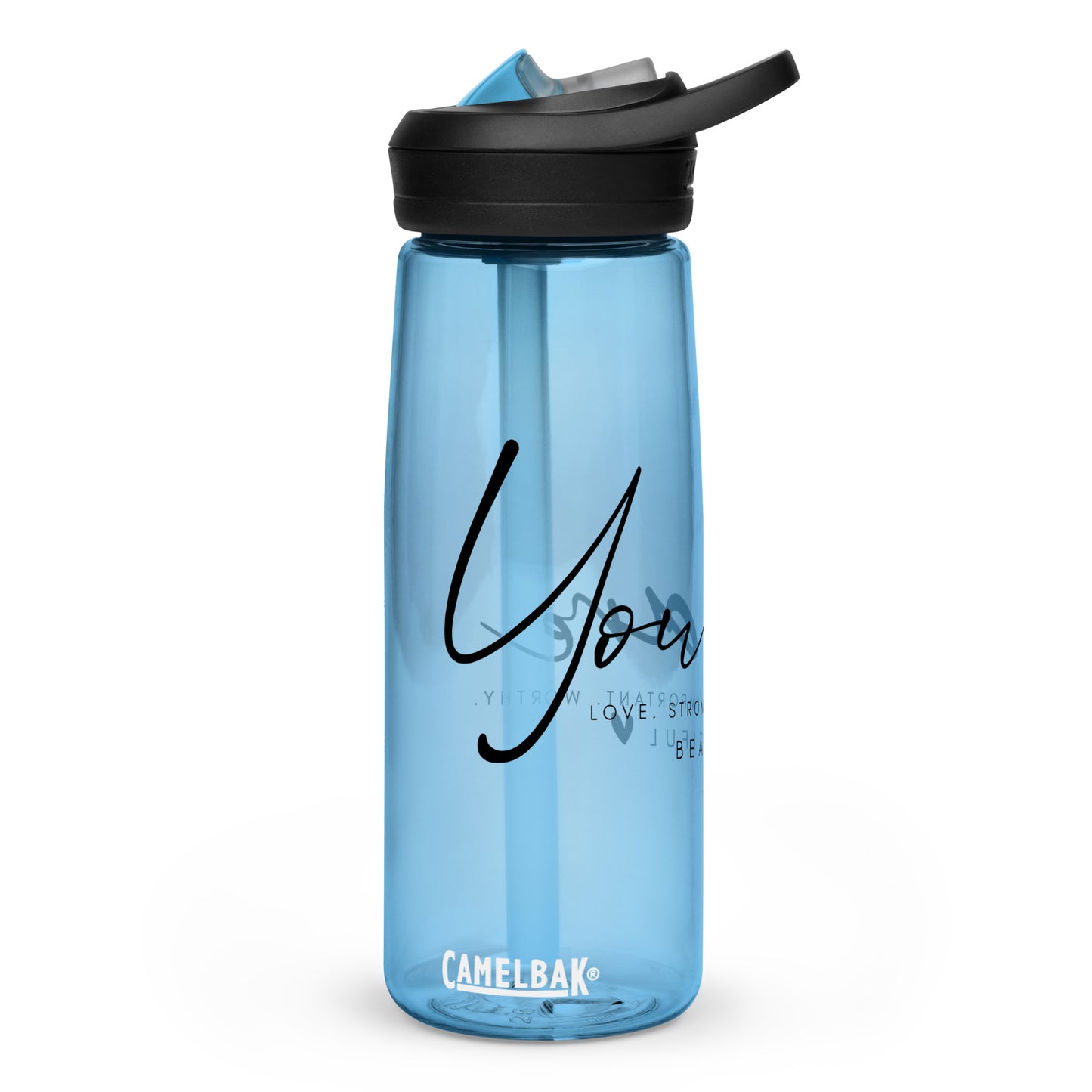 You Are Beautiful Sports Water Bottle