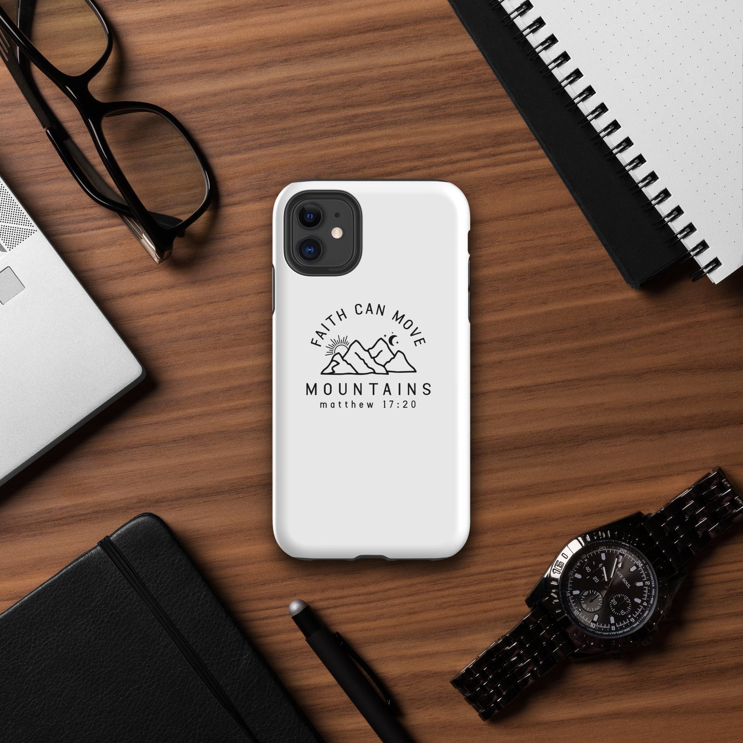 Faith Can Move Mountains iPhone® Case