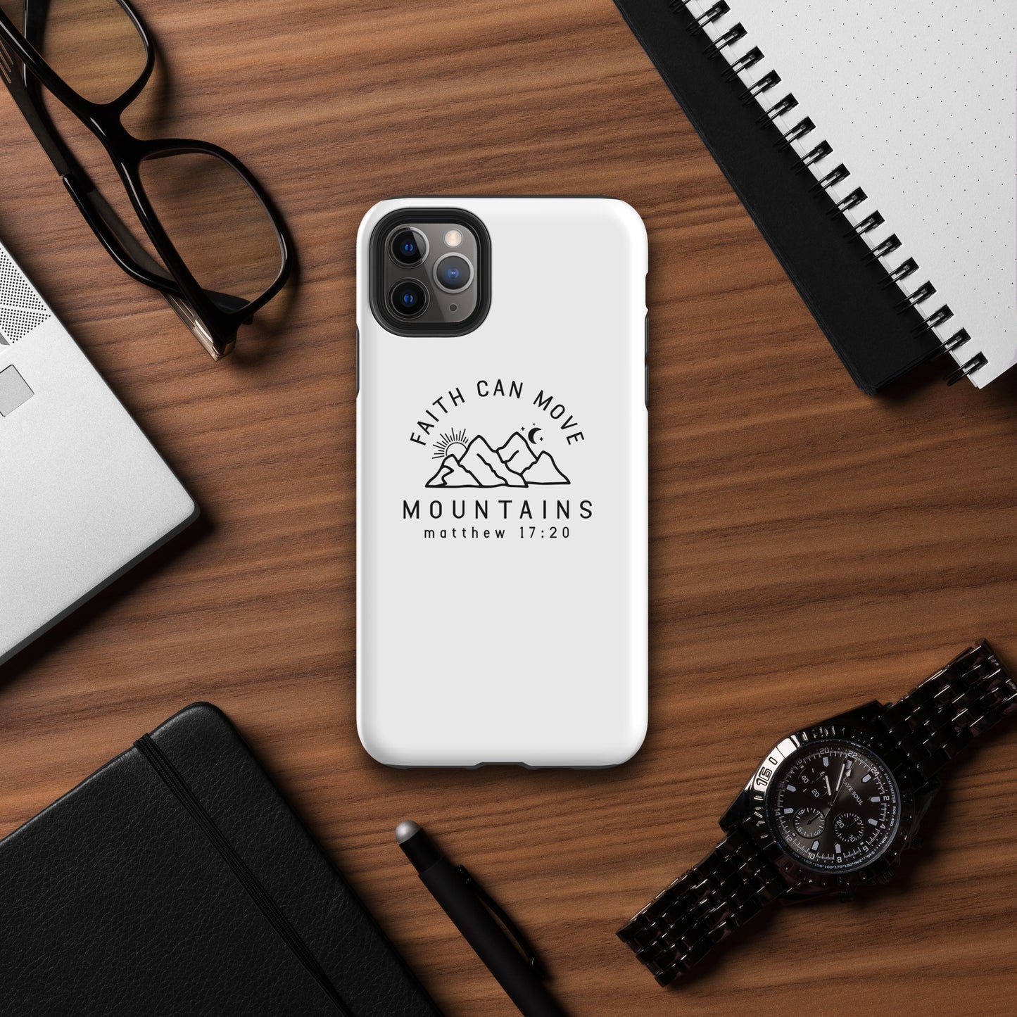 Faith Can Move Mountains iPhone® Case