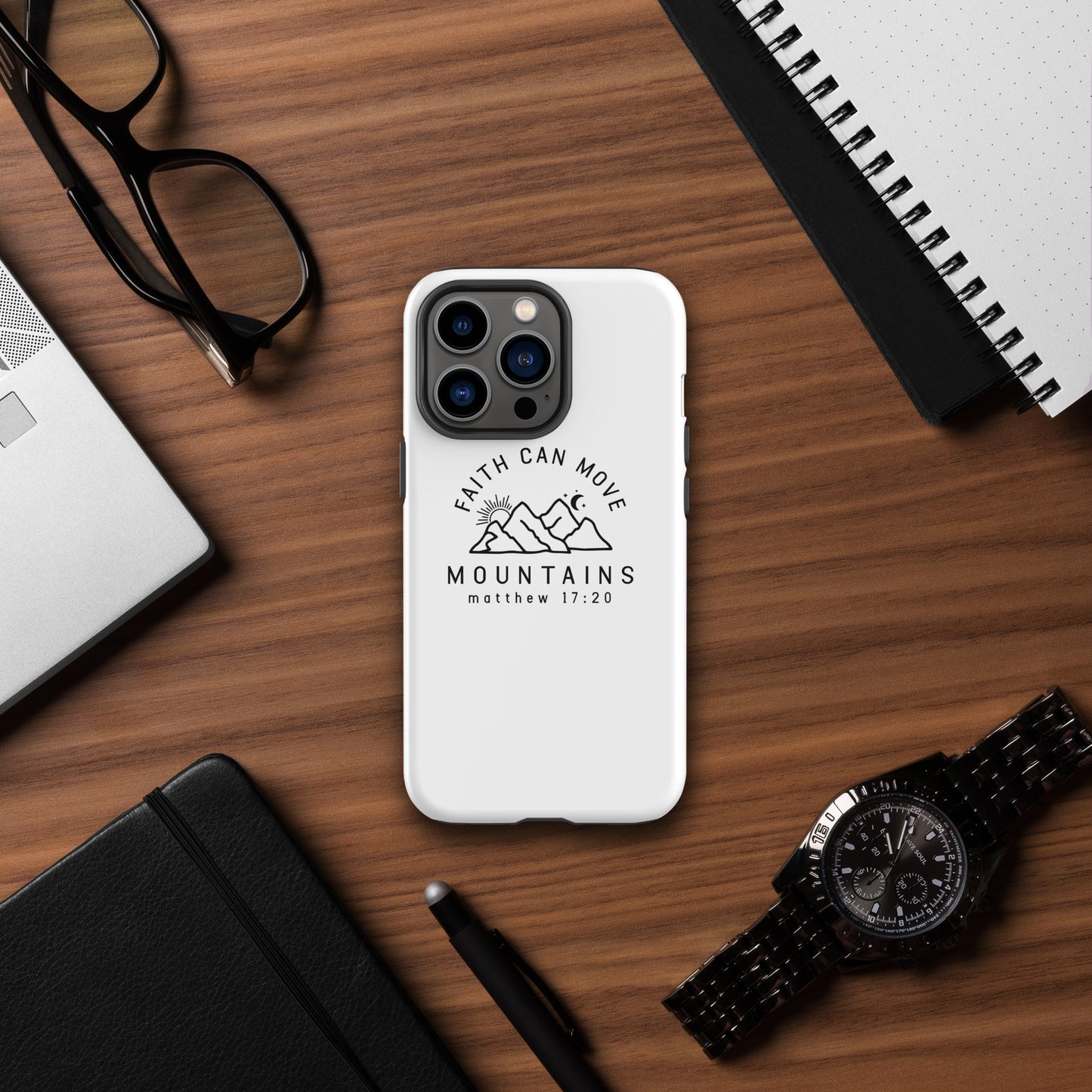 Faith Can Move Mountains iPhone® Case