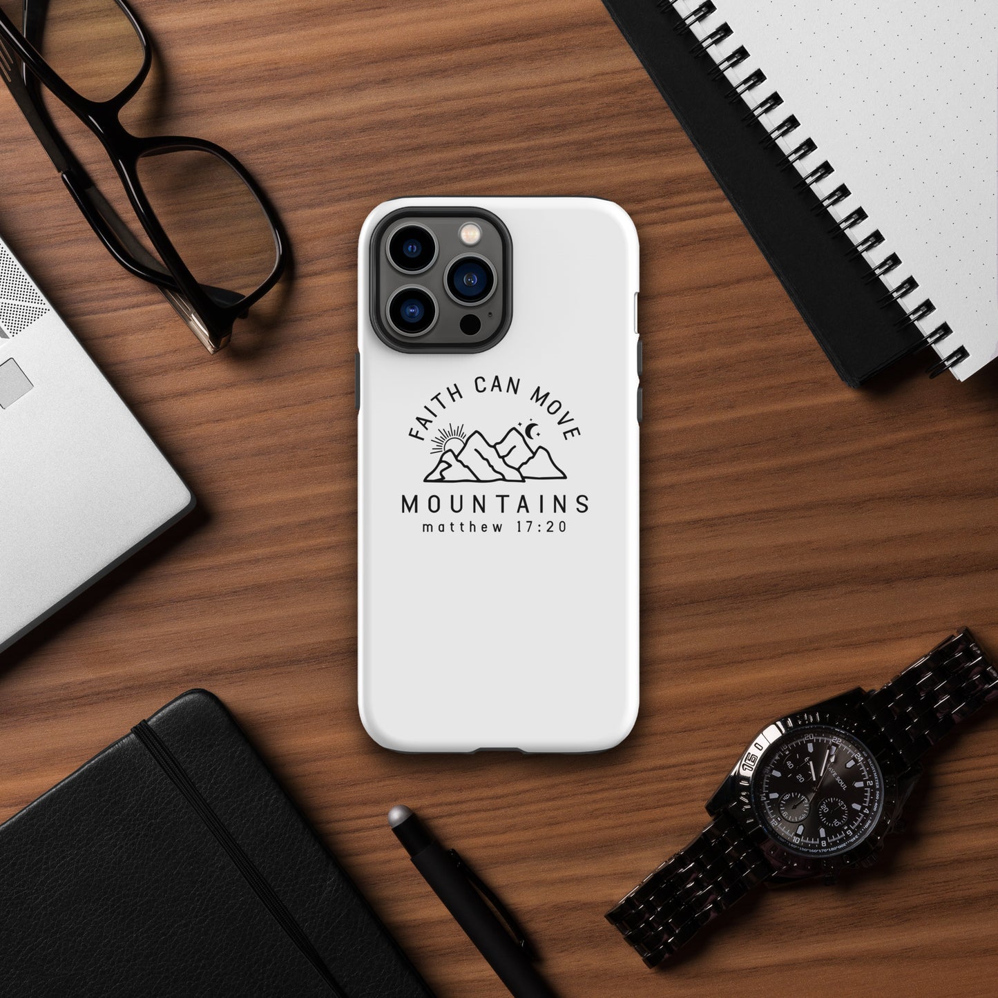 Faith Can Move Mountains iPhone® Case