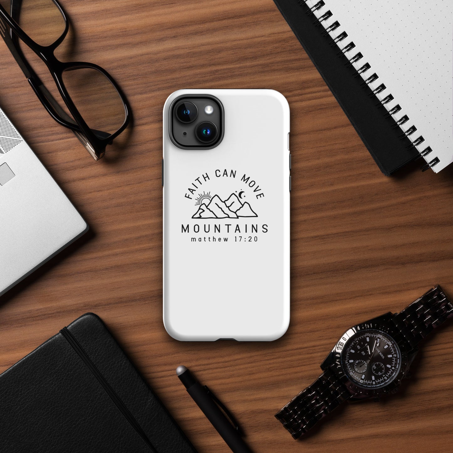 Faith Can Move Mountains iPhone® Case