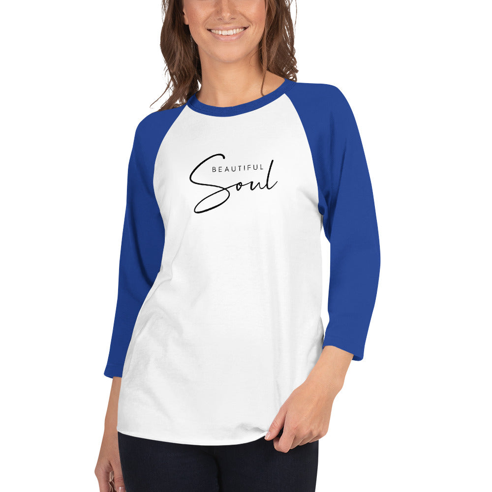 Beautiful Soul 3/4 Sleeve Raglan Shirt