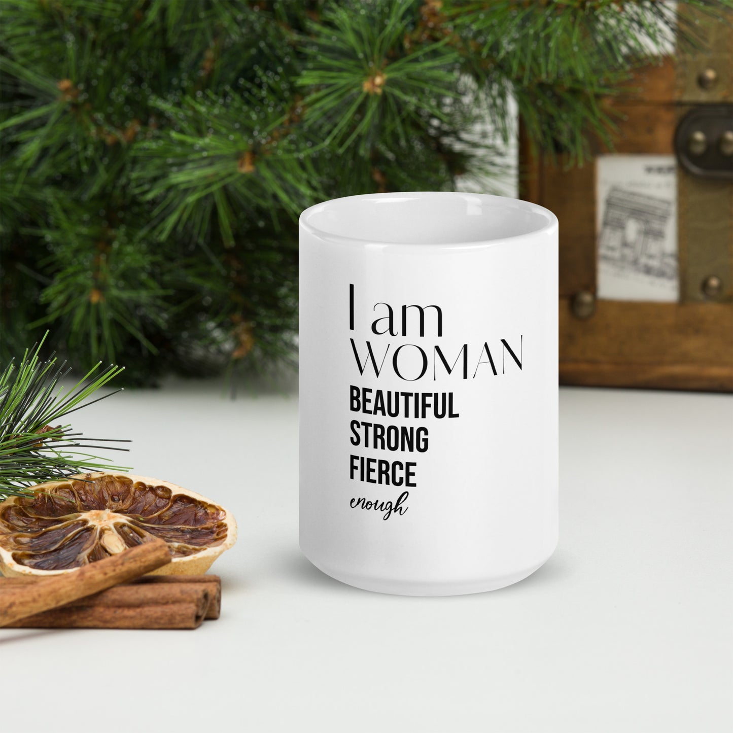 I am Woman Coffee Mug