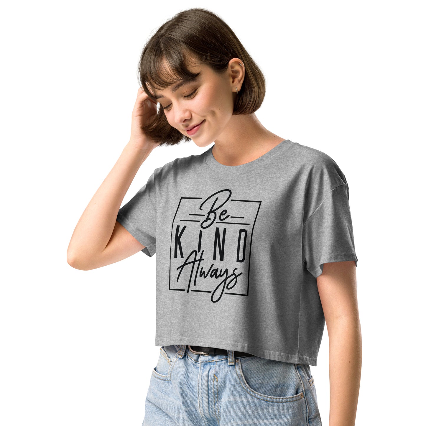 Be Kind Always Women’s Crop Top