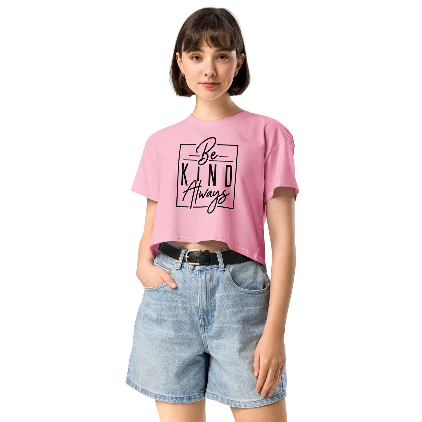 Be Kind Always Women’s Crop Top