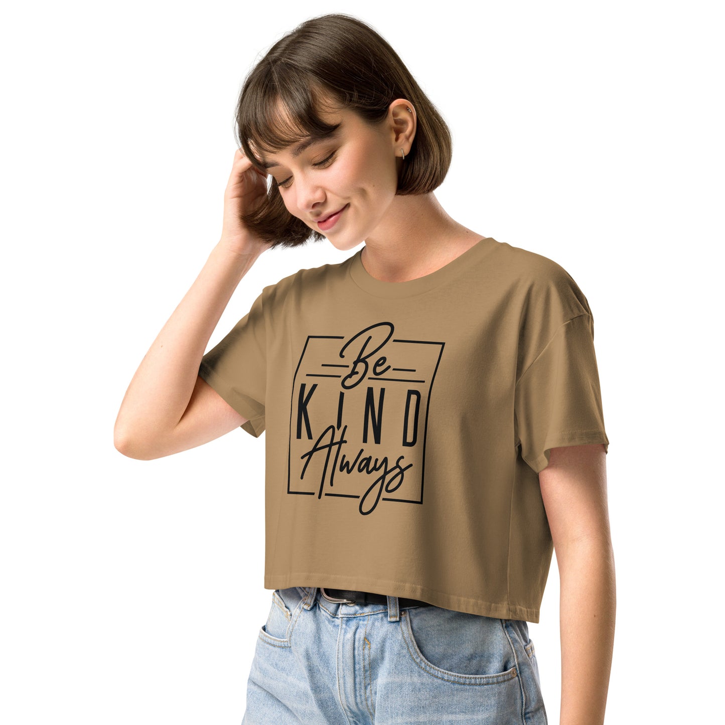 Be Kind Always Women’s Crop Top