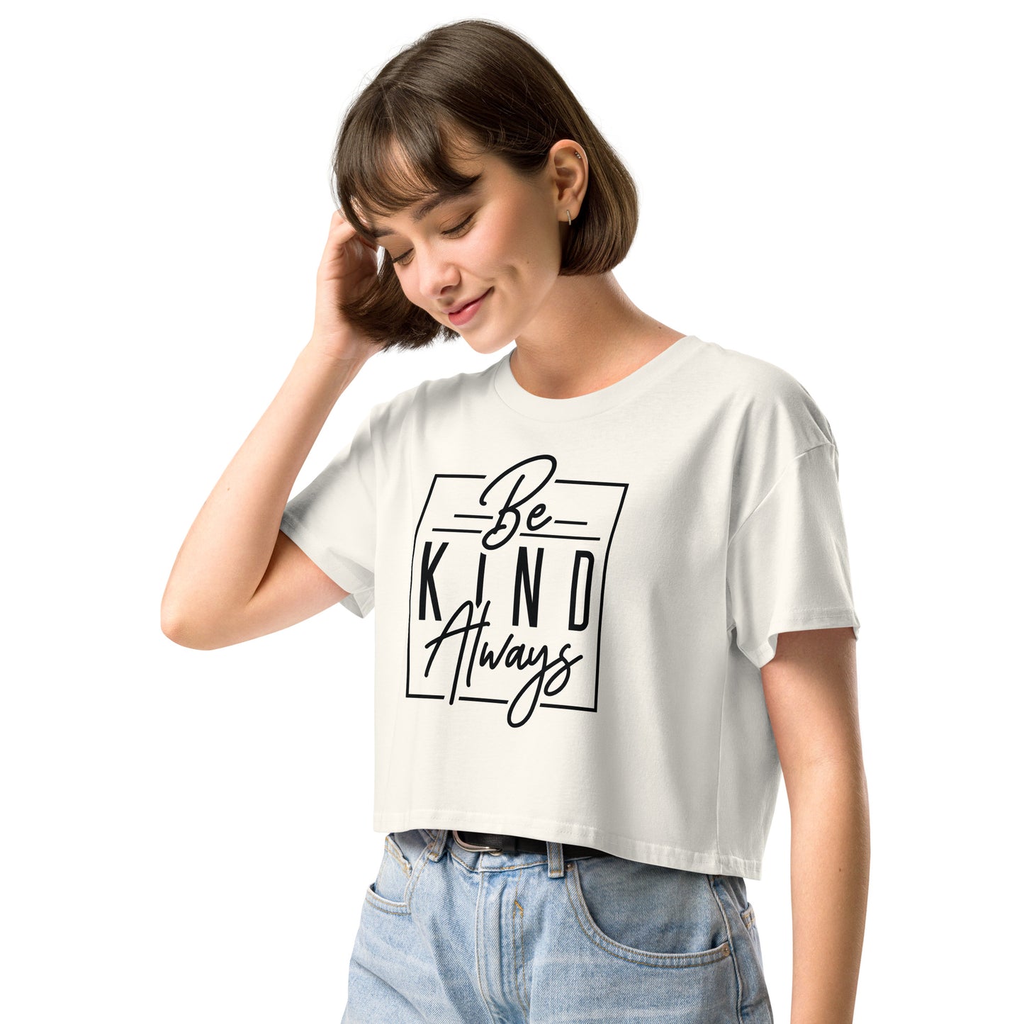 Be Kind Always Women’s Crop Top