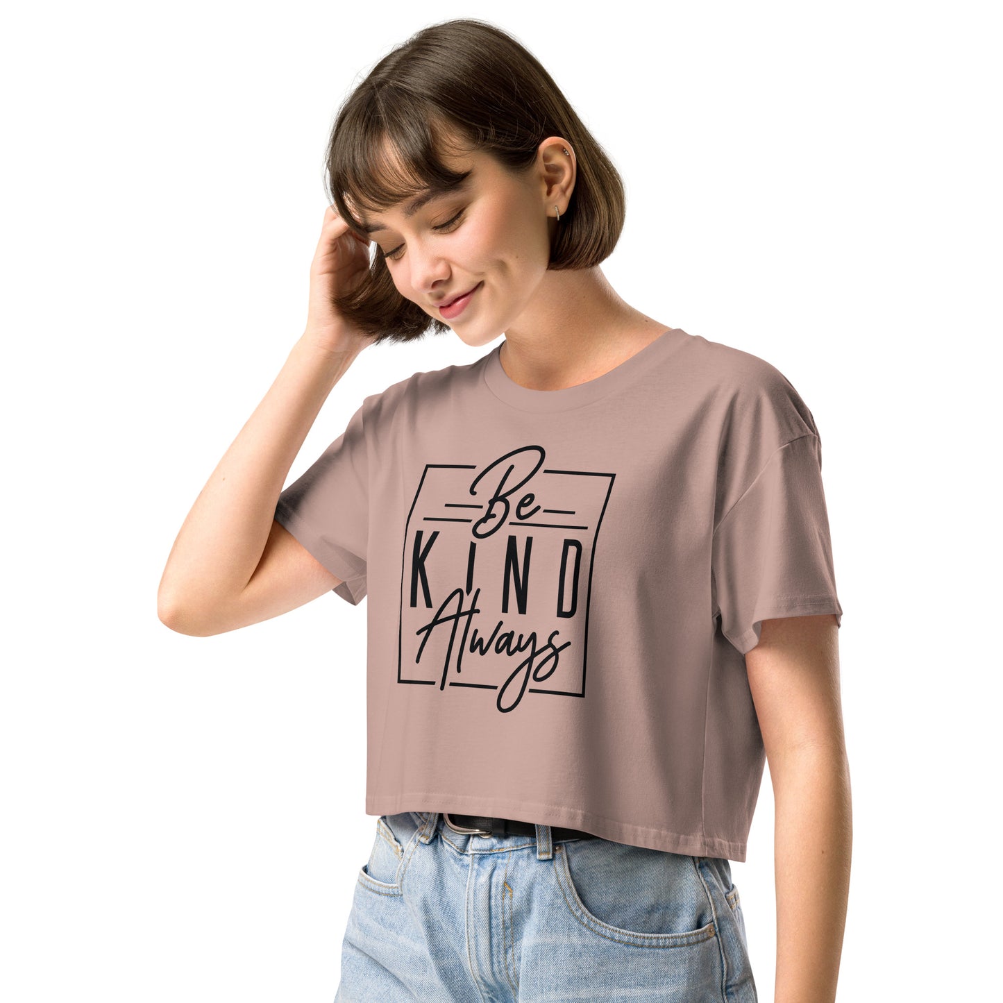 Be Kind Always Women’s Crop Top