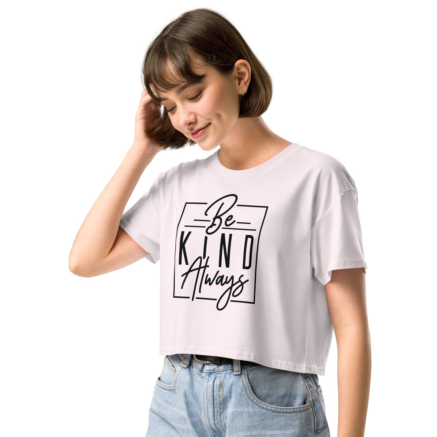 Be Kind Always Women’s Crop Top