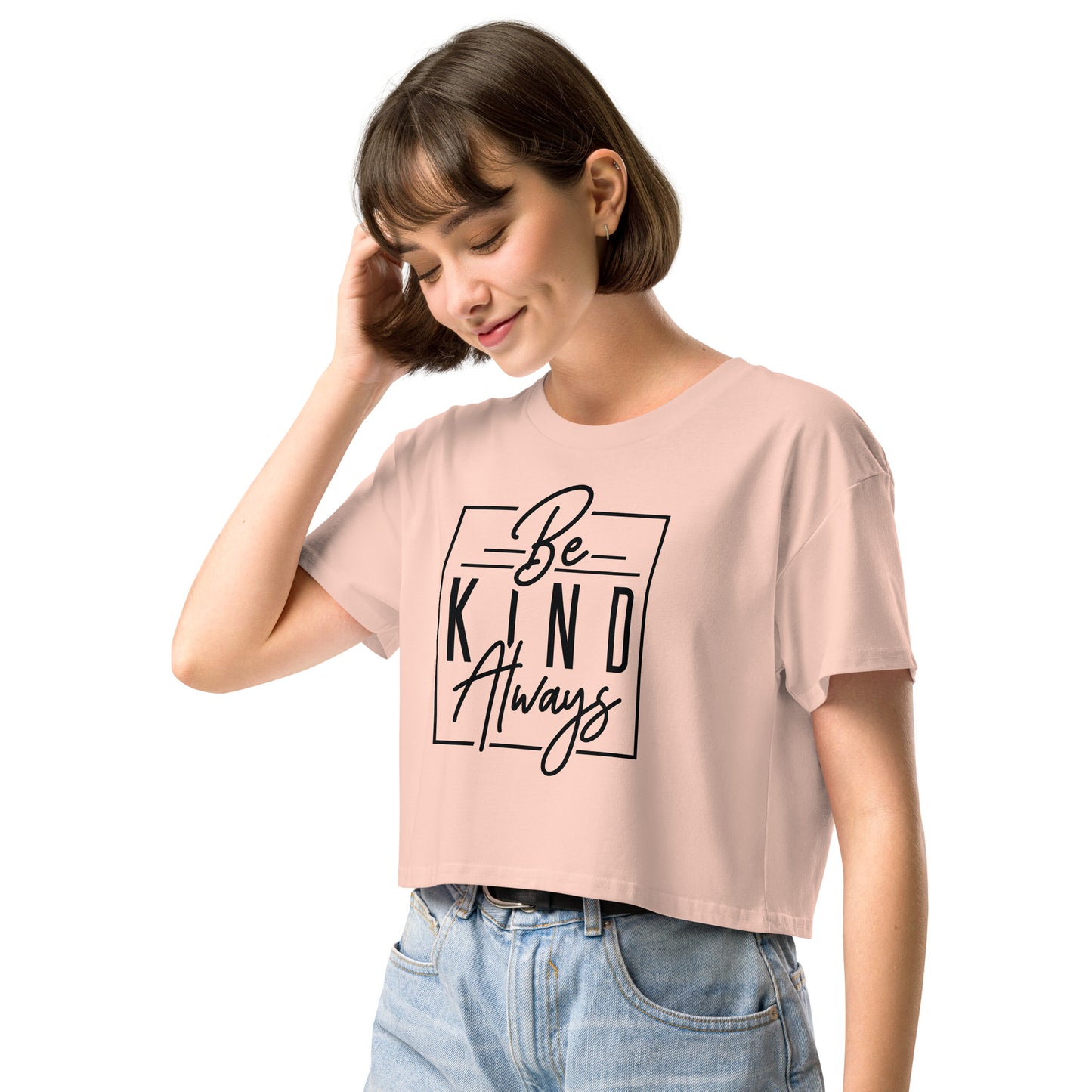 Be Kind Always Women’s Crop Top