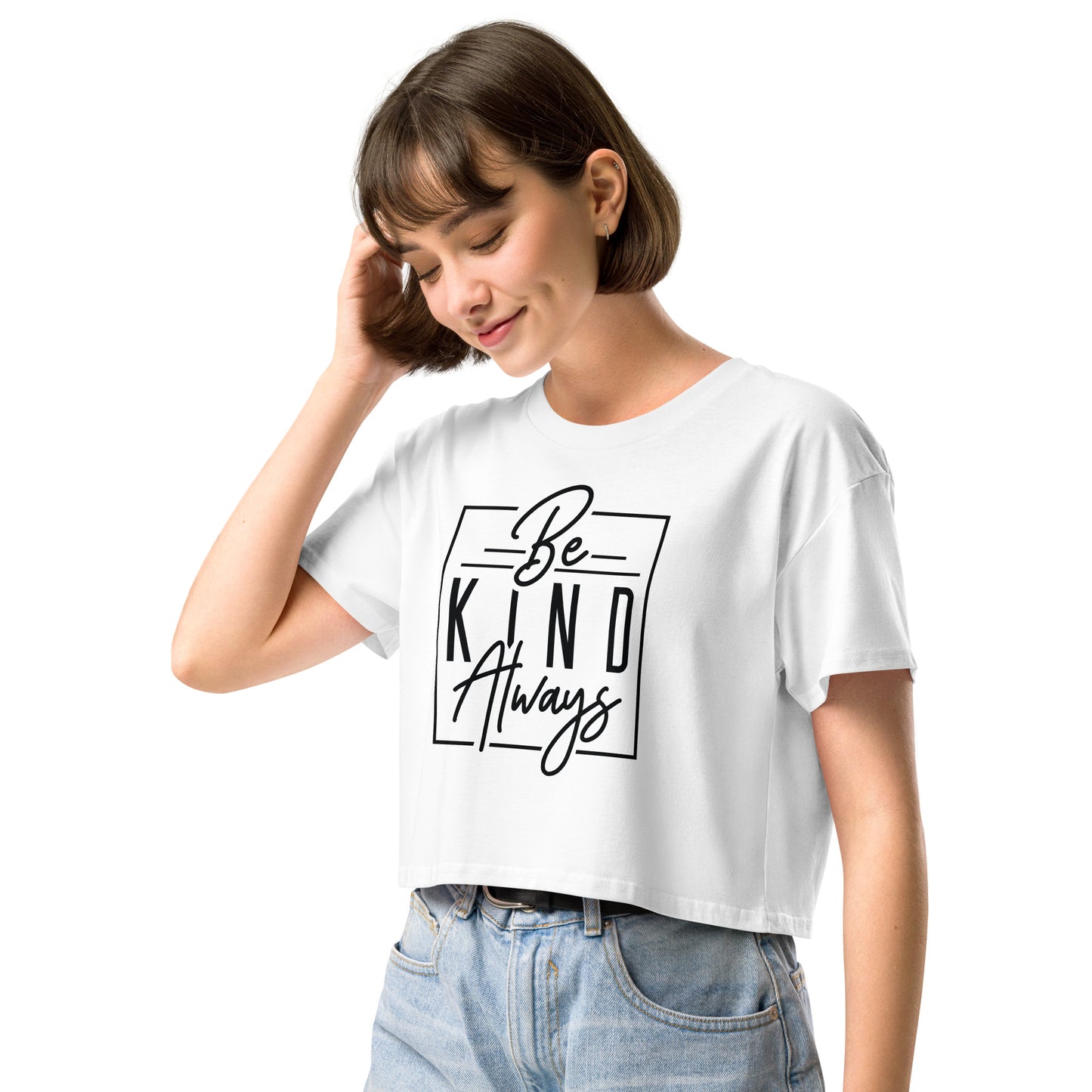 Be Kind Always Women’s Crop Top