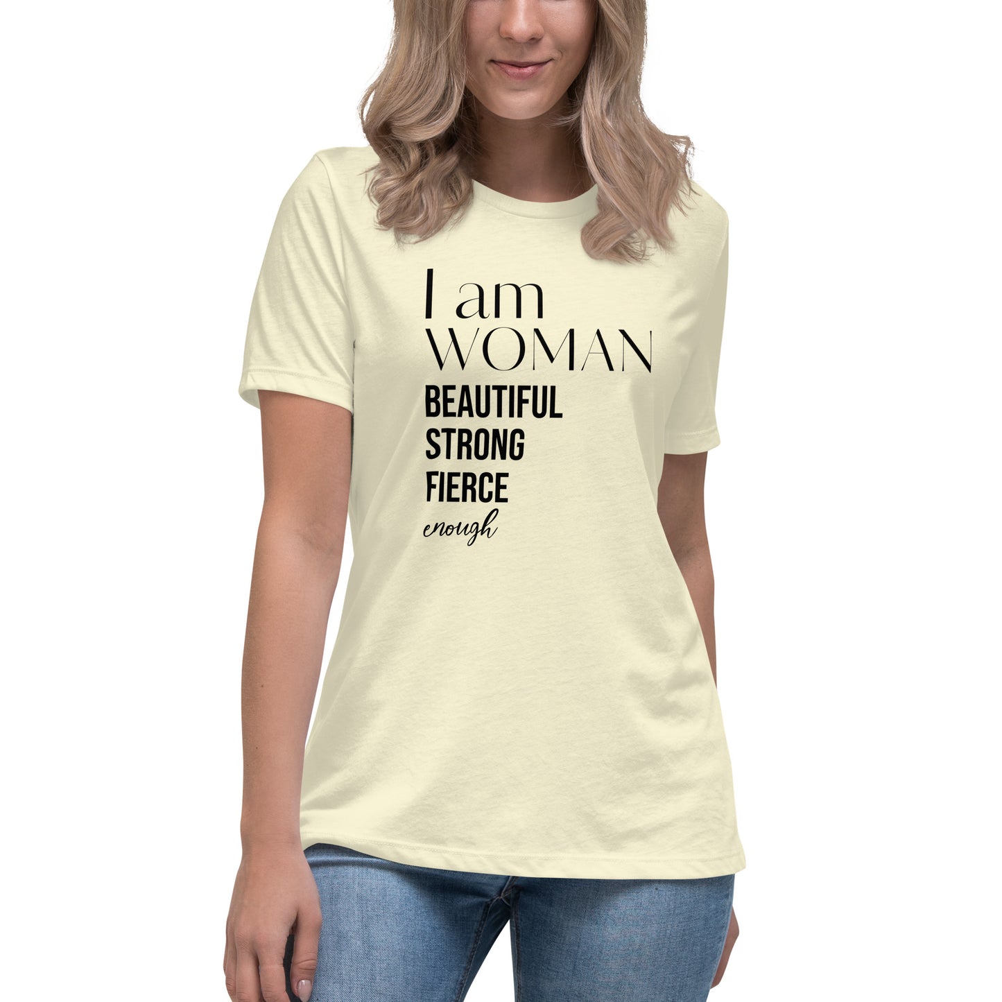 I am Woman Relaxed Tee