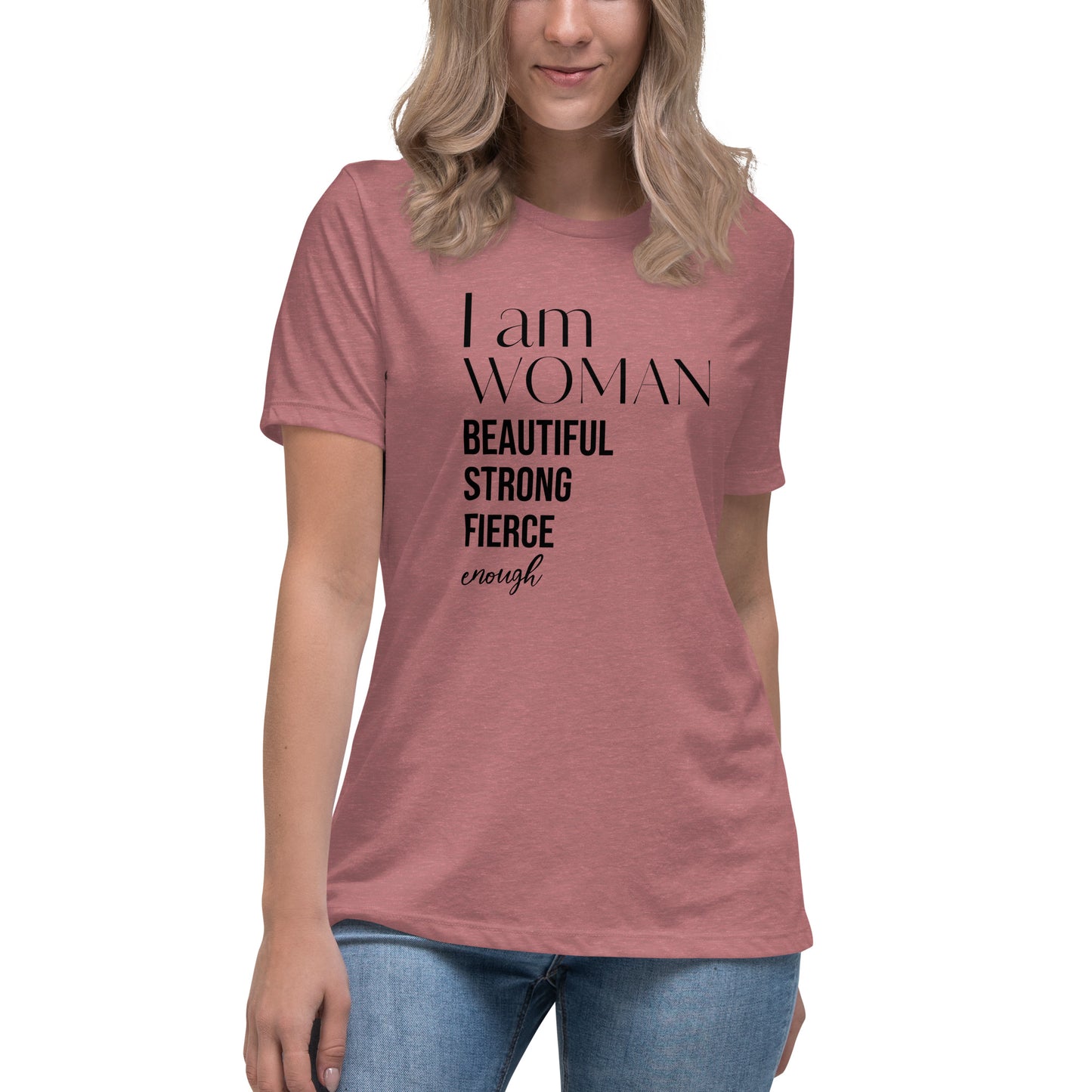 I am Woman Relaxed Tee