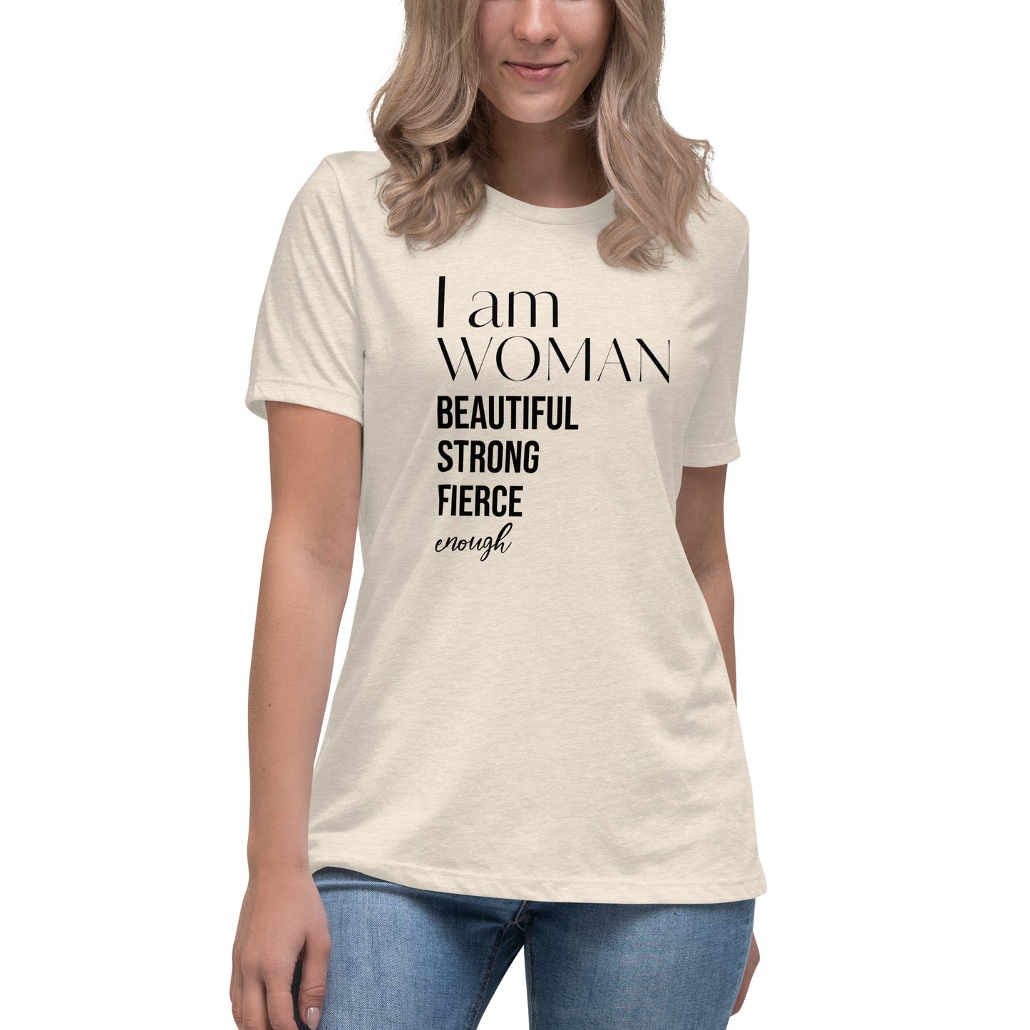 I am Woman Relaxed Tee