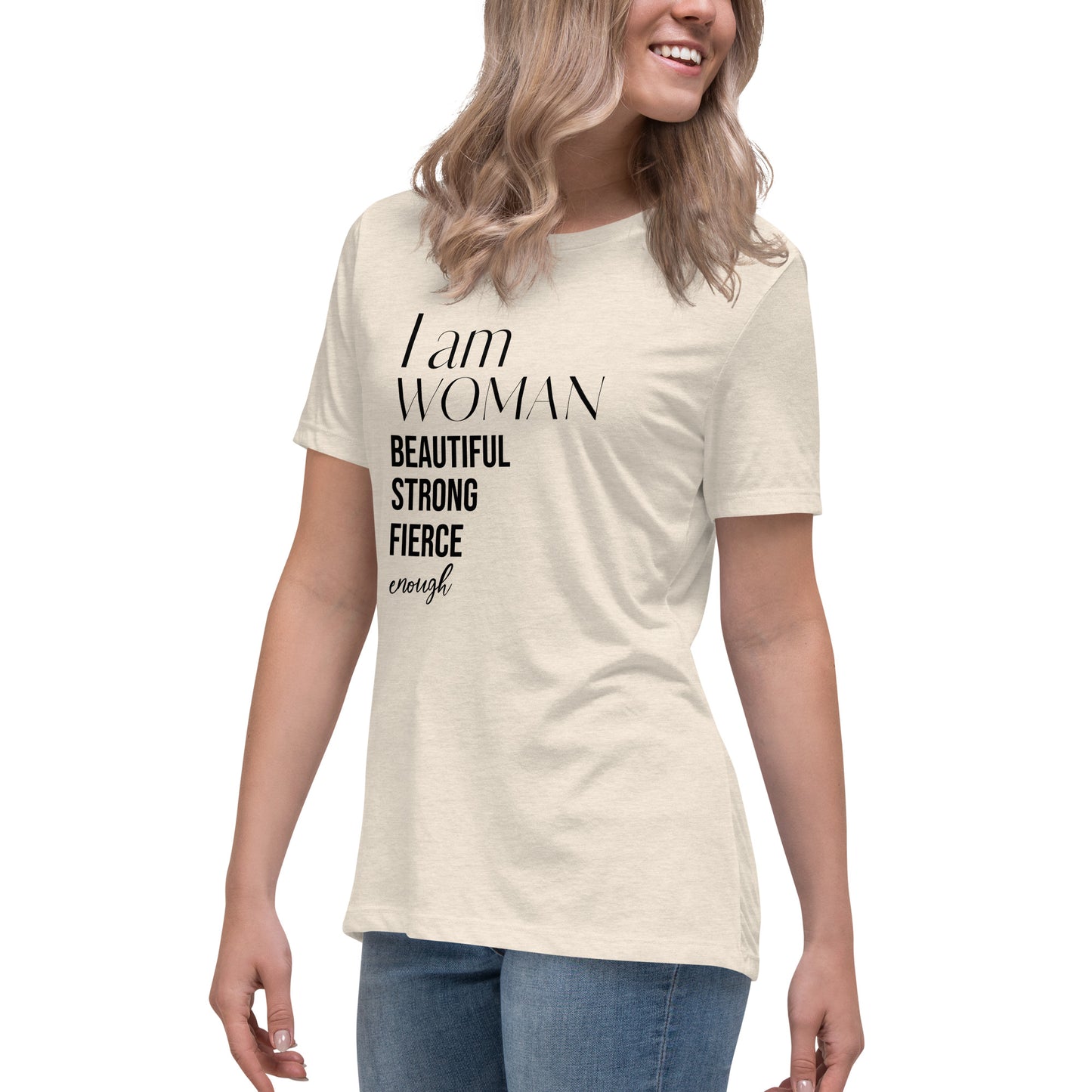 I am Woman Relaxed Tee