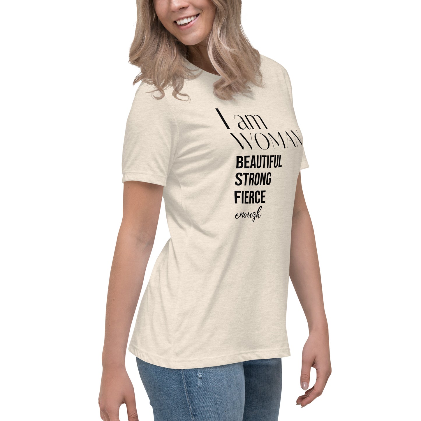 I am Woman Relaxed Tee