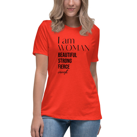 I am Woman Relaxed Tee