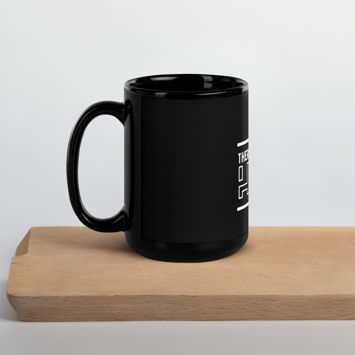 Hope Black Glossy Mug